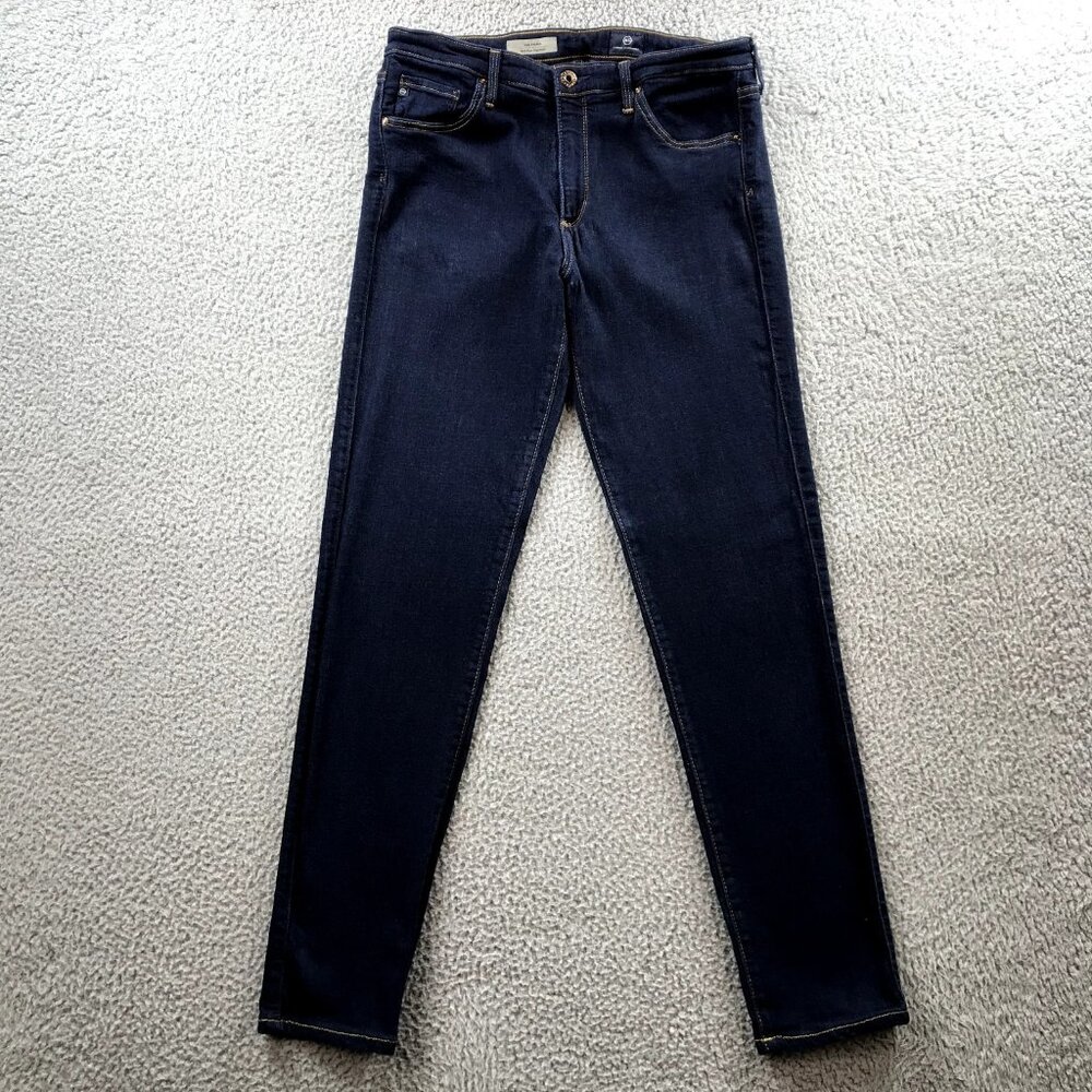 ADRIANO GOLDSCHMIED Womens Size 31R The Prima Mid‎ Rise Stretch Cigarette Jeans